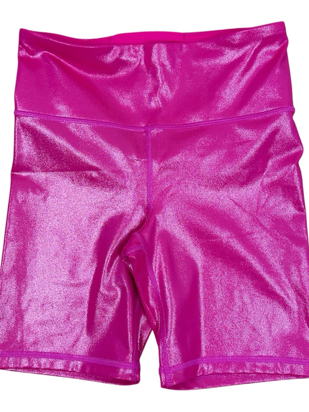 GAP Fit Shiny Magenta High-Rise Women's Bike Shorts